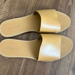 Madewell brown sandals size 11